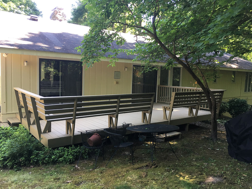 Painted Deck