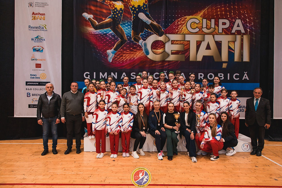 Gimnastica Aerobica: 15 medalii la prima aparitie din 2026