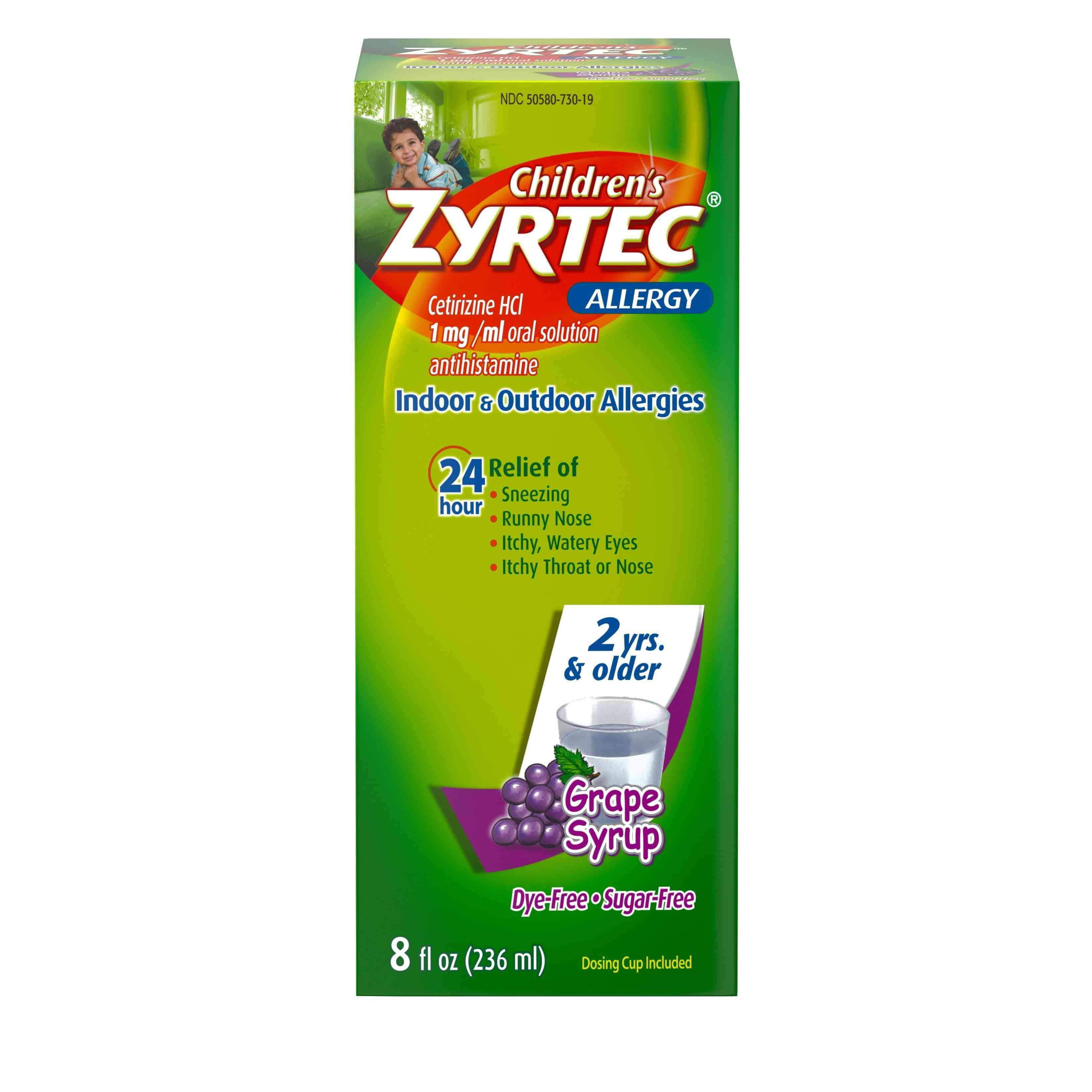 Zyrtec 5Mg/5Ml Oral Solution 60Ml 1S