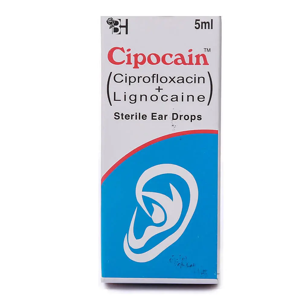 Cipocain Ear Drops 5Ml