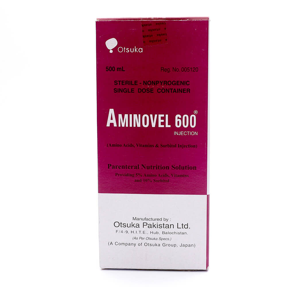 Aminovel-600 Without Set 500Ml Injection