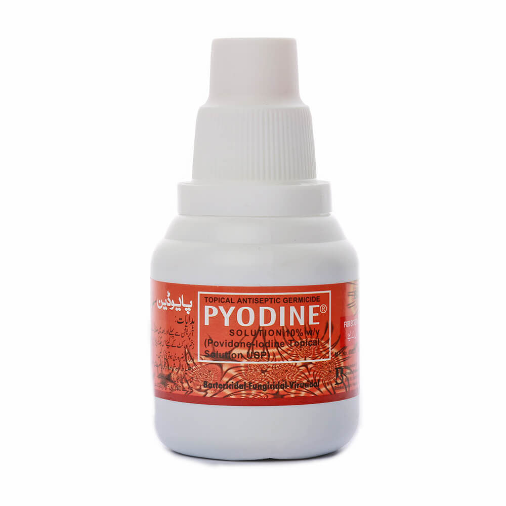 Pyodine 10 Percent W Per V 60 Ml Topical Solution