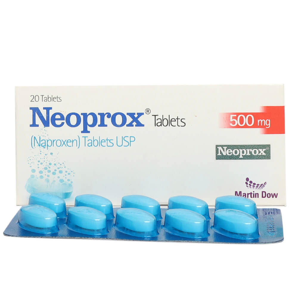 Neoprox 500mg Tablets 20s (Pack Size 2 X 10s)