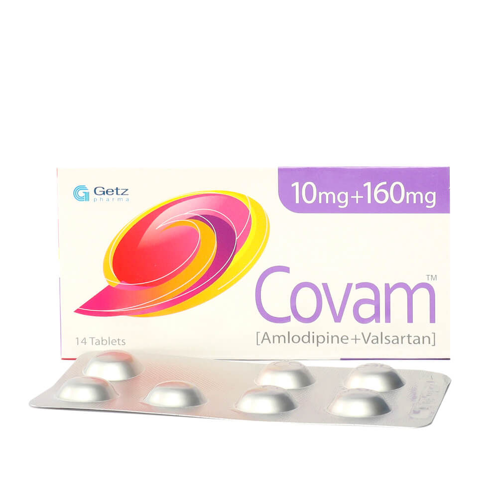 Covam 10Mg+160Mg Tablets