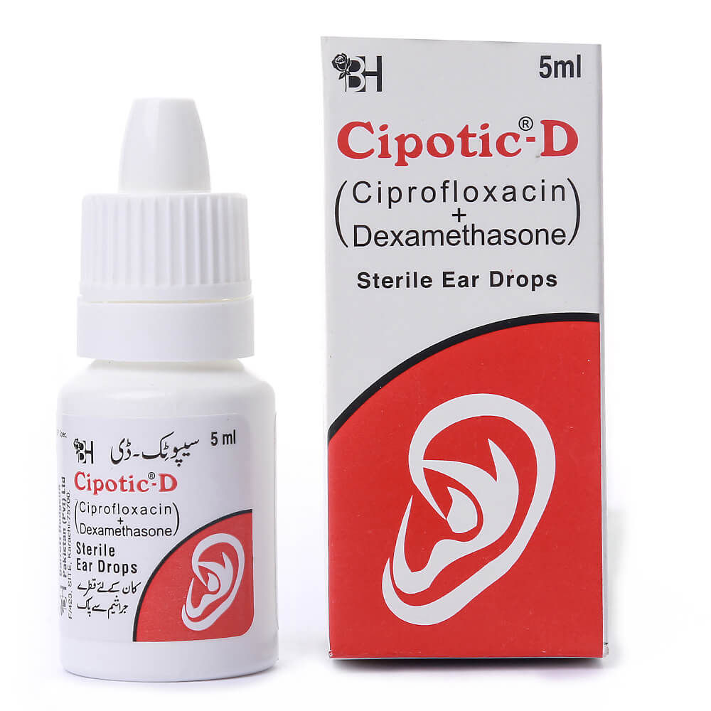 Cipotic-D Ear Drops 5Ml 1S