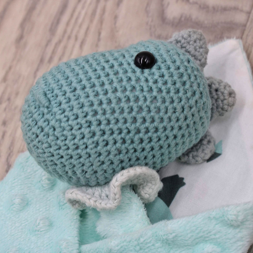 Miniature : Doudou Dinosaure (Tyrannosaure ) au crochet