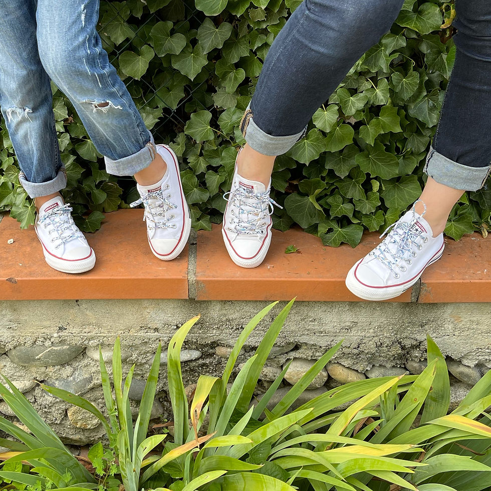 Miniature : Lacets pour chaussures adultes et enfants - Liberty Wiltshire bleu