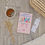 Miniature : Marque page personnalisable en tissu - Collection Romantique