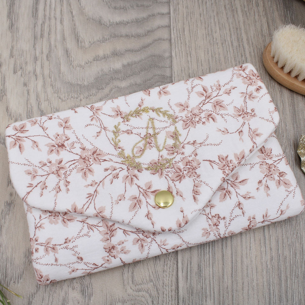 Miniature : Pochette à barrettes - Collection Héloïse -