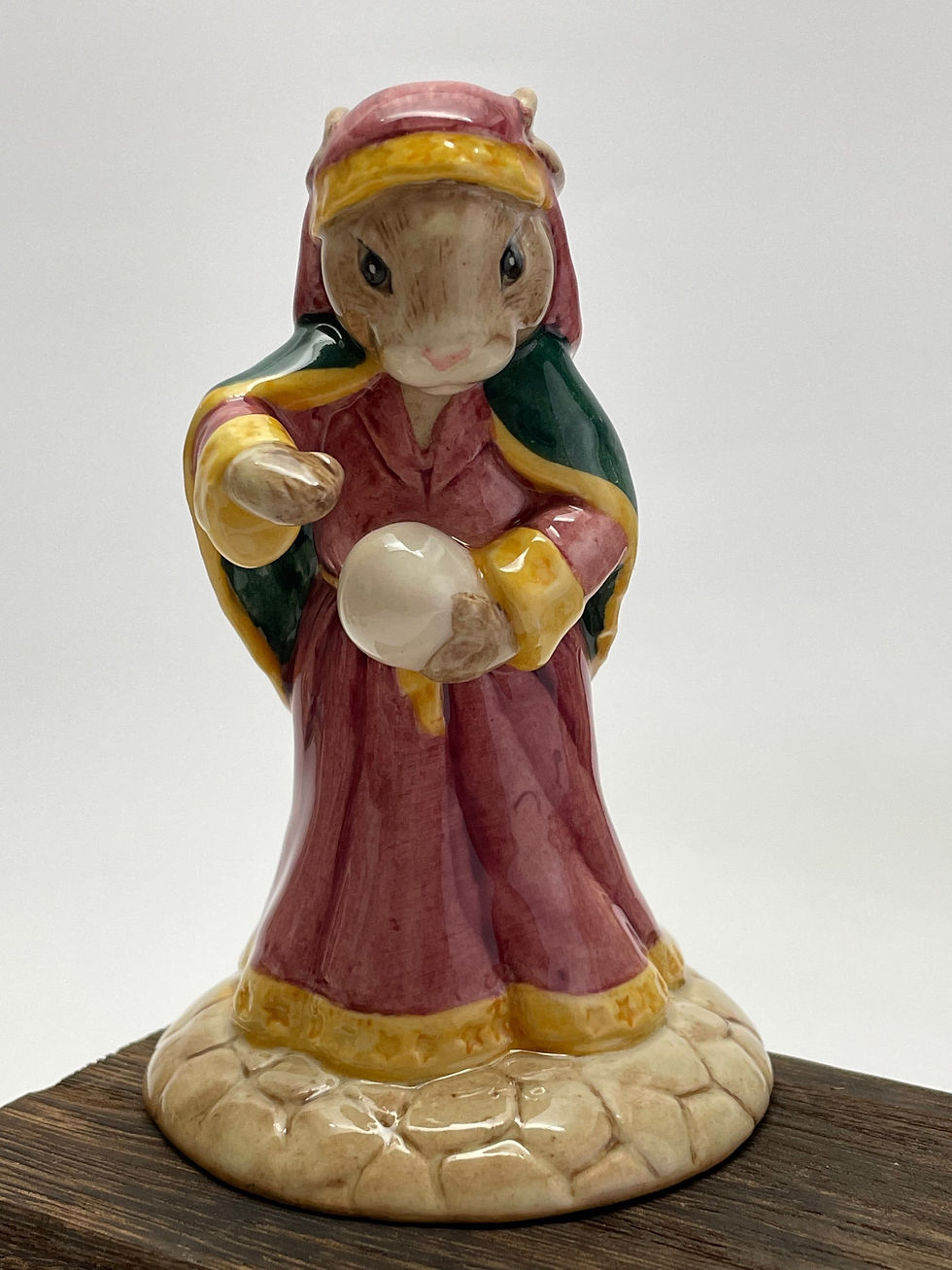 Figura Bunnykins Adivina, porcelana Royal Doulton