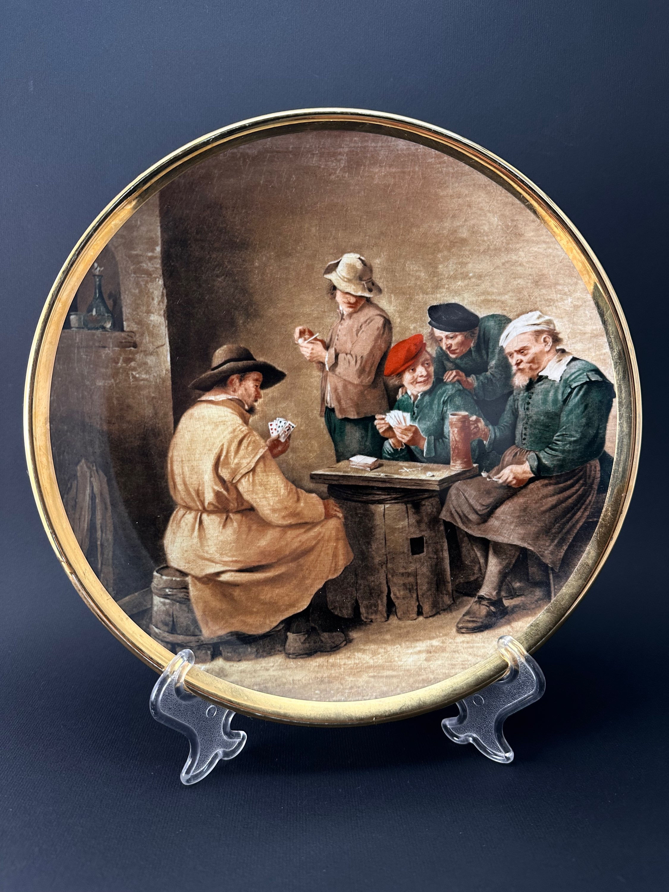 Plato Decorativo Staffordshire