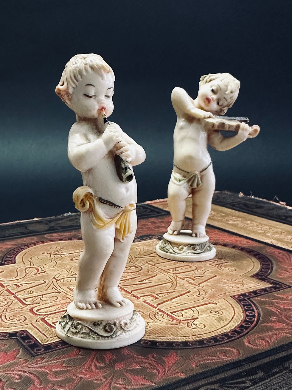 Miniatura: Figura Niños músicos, Simonetti Depose, Italia.