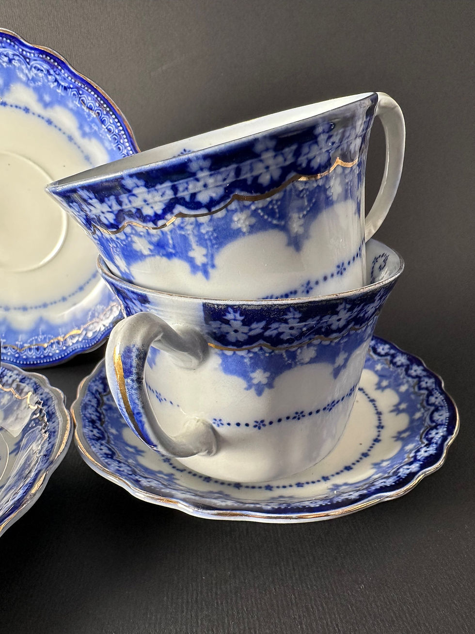 Miniatura: Dúos taza Te Grindley 1891