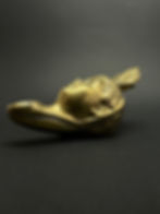 Miniatura: Lámpara de aceite en bronce