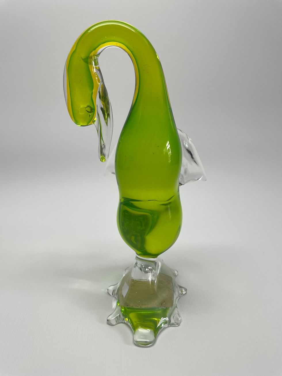 Miniatura: Cisne de cristal Sommerso de Flavio Poli, colección de Osvaldo Bohm