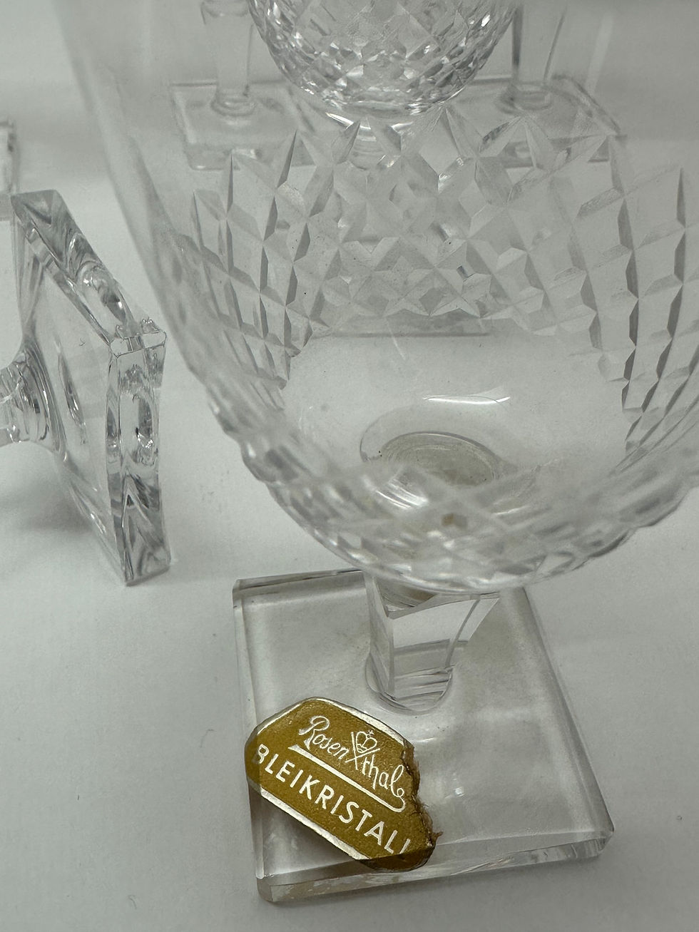 Miniatura: 6 Copas cristal Rosenthal 