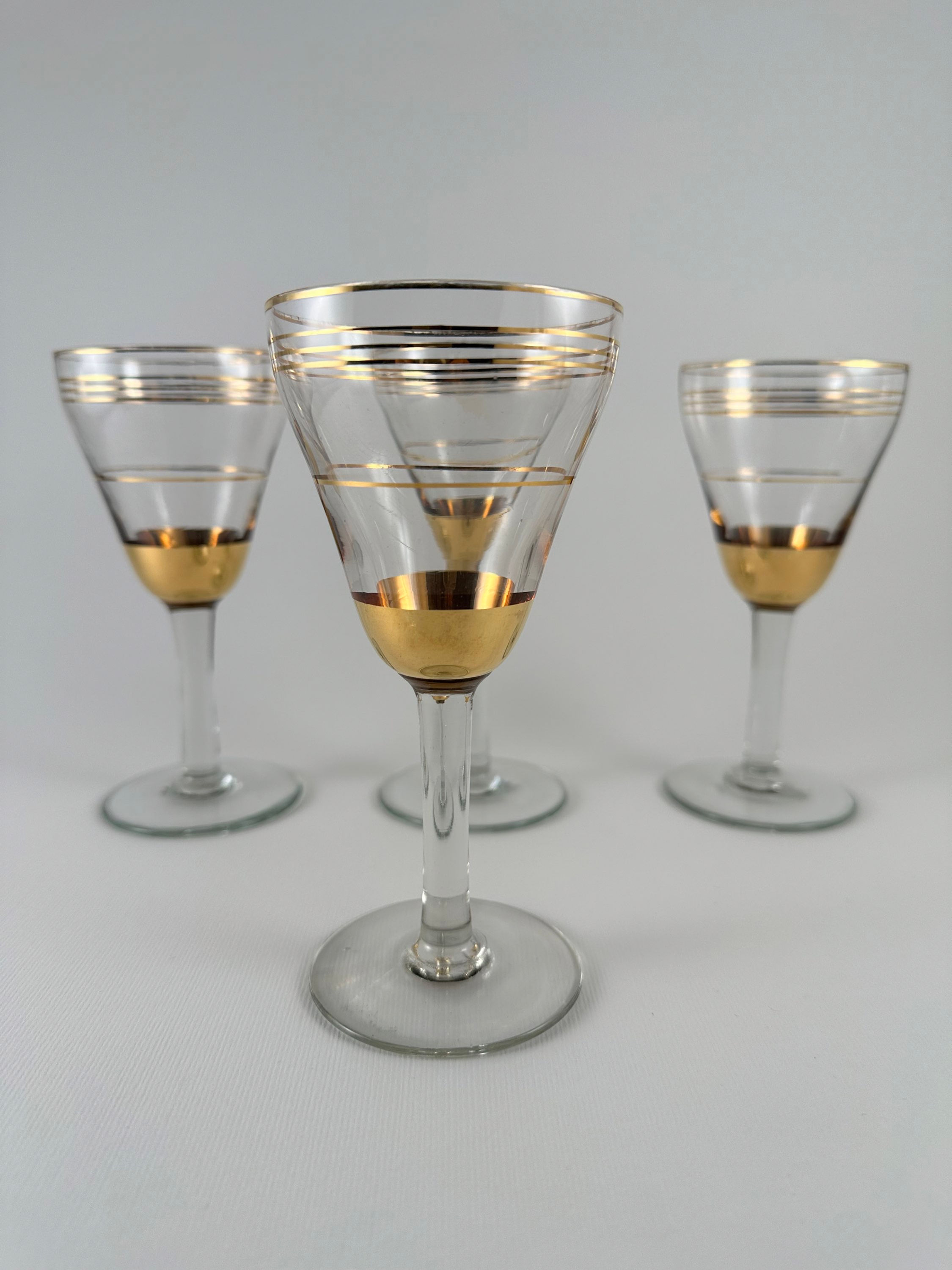 4 Copas Yungay ribetes de Oro