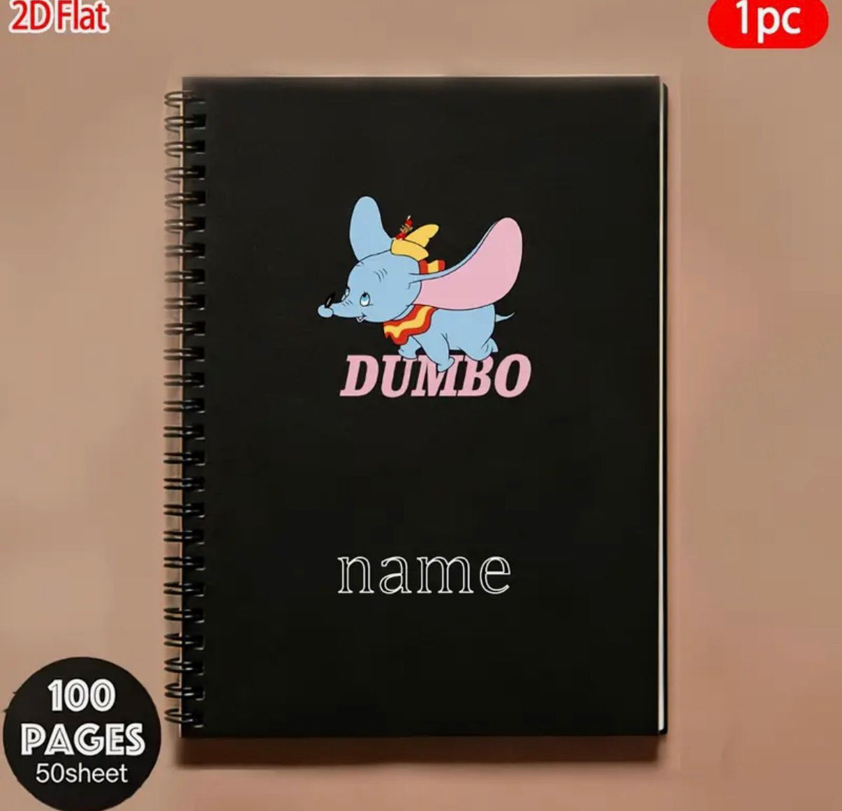 Dumbo Personalised Notebook