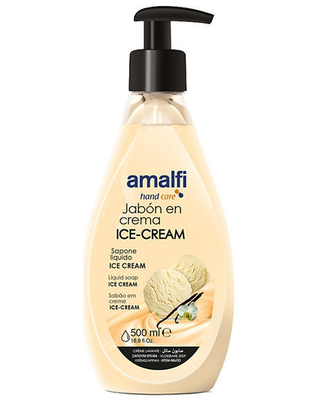 Amalfi Hand Soap with Pump Top 500ml - Ice Cream
