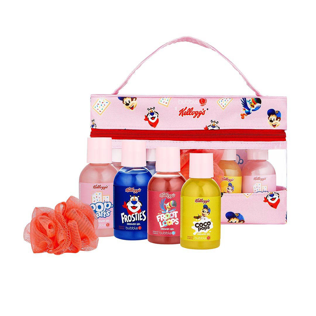 Bubble T x Kellogg's Shower Gel Gift Set