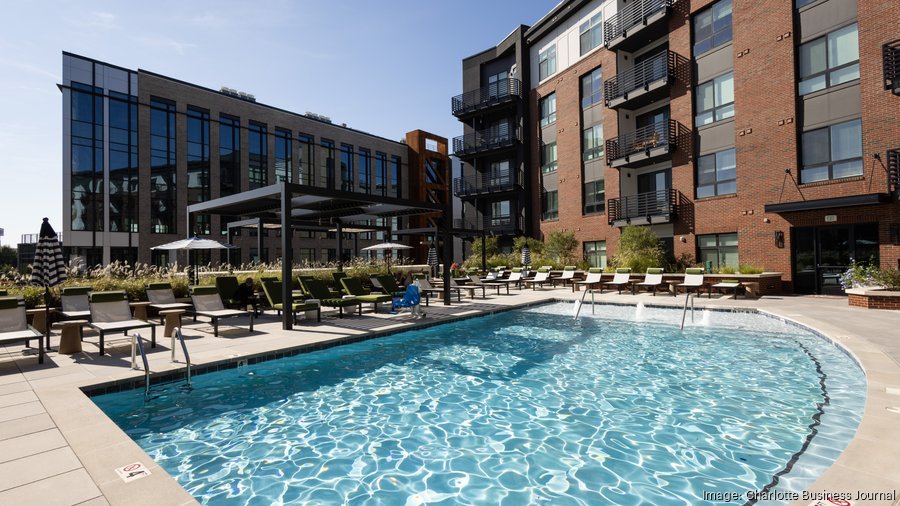 Developers broke ground in 2021 on The Rowe, the project’s 383-unit apartment community. (Photo: Mel