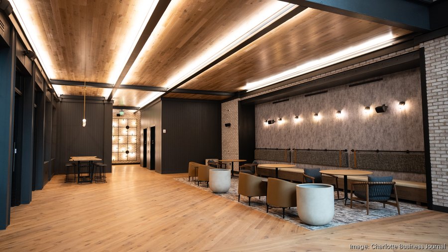 Developers broke ground in 2021 on The Rowe, the project’s 383-unit apartment community. (Photo: Mel