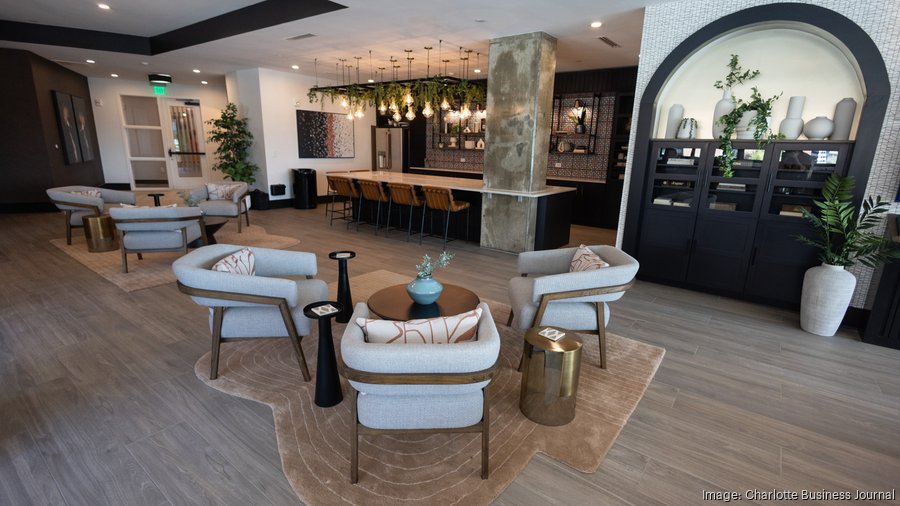 Developers broke ground in 2021 on The Rowe, the project’s 383-unit apartment community. (Photo: Mel