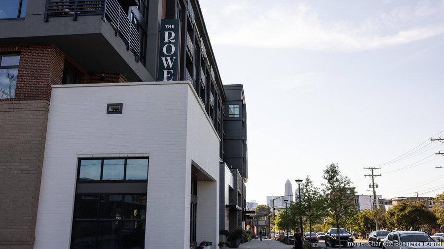 Developers broke ground in 2021 on The Rowe, the project’s 383-unit apartment community. (Photo: Mel