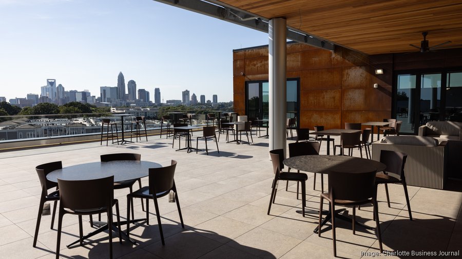 Developers broke ground in 2021 on The Rowe, the project’s 383-unit apartment community. (Photo: Mel