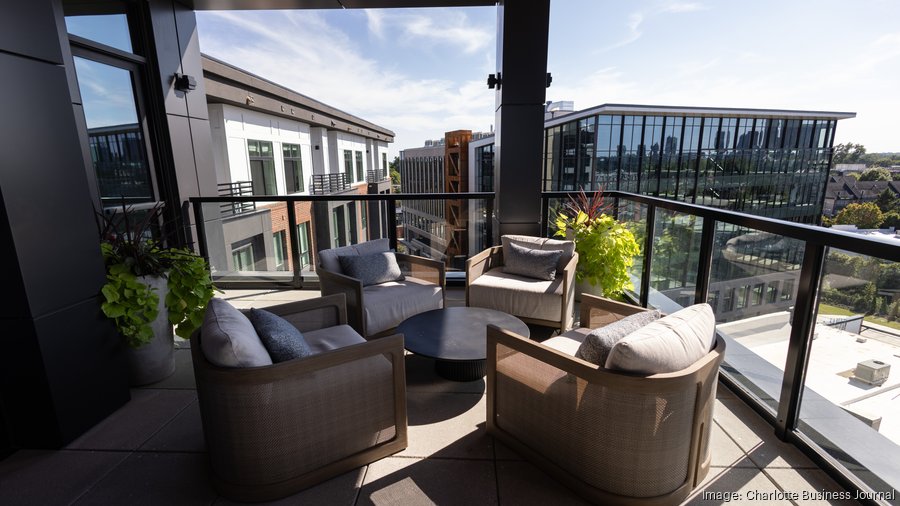 Developers broke ground in 2021 on The Rowe, the project’s 383-unit apartment community. (Photo: Mel