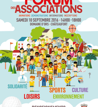 Venez nous retrouver au forum des associations!