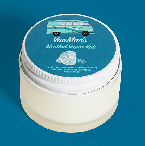 VanMan's Menthol Vapor Rub - 1 oz | Kr'div Pilates VanMan's Menthol Vapor Rub - 1 oz | Kr'div Pilates