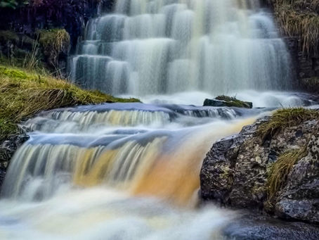 A Quiet Cascade on Eel Beck, Teesdale