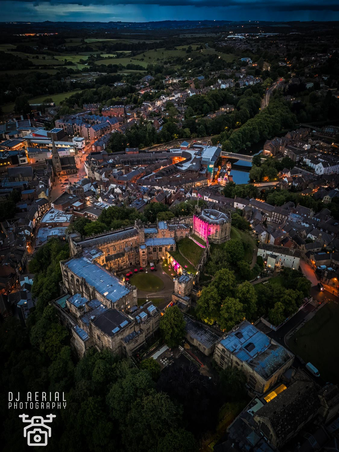 Durham Castle at Dusk - Print Ready Download
