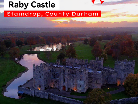 Raby Castle – Evening Light Over County Durham