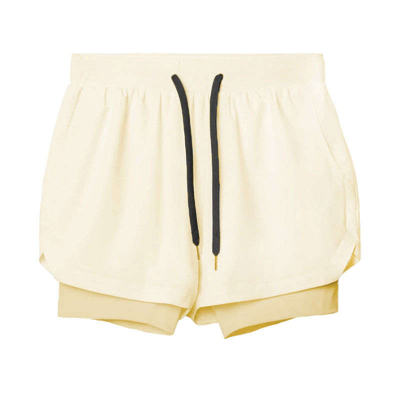 Thumbnail: Men's Quick-Dry Fitness Shorts Double-Layer Athletic Design