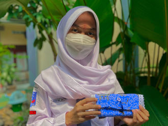 Disgrip dari Kain Perca - Annisa Dias Savitri