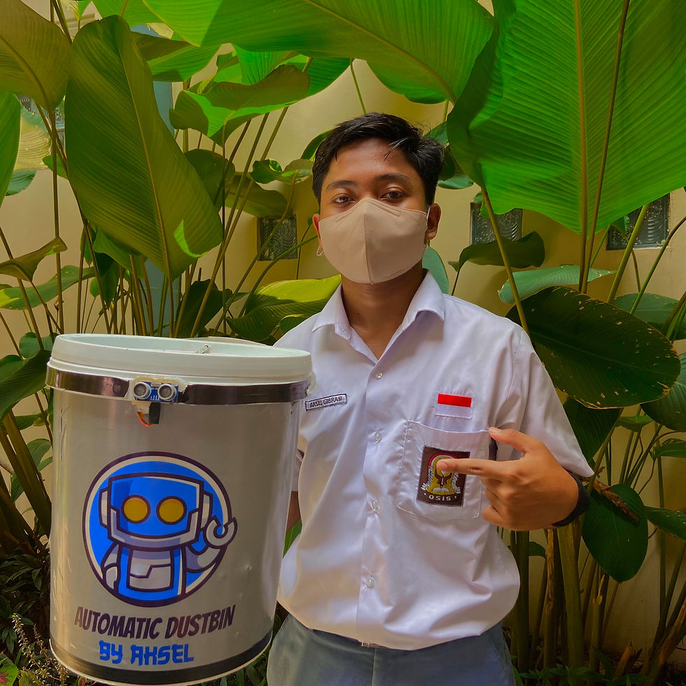 Smart Trash Bin - Aksel Gibran