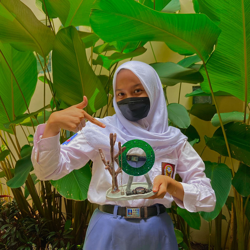 Tempat Aksesoris dari Clay - Adya Nur Amalina