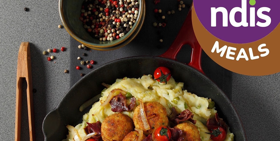 Meals prepared and delivered under NDIS  