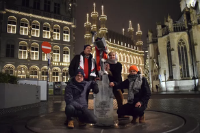 LC Leuven steunt Samen altijd warmer