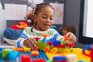 boy in occupational therapy in Chicago