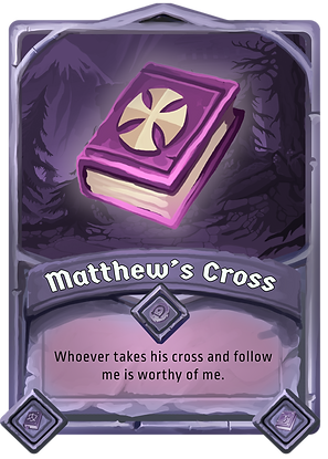 Matthew's Cross Badge