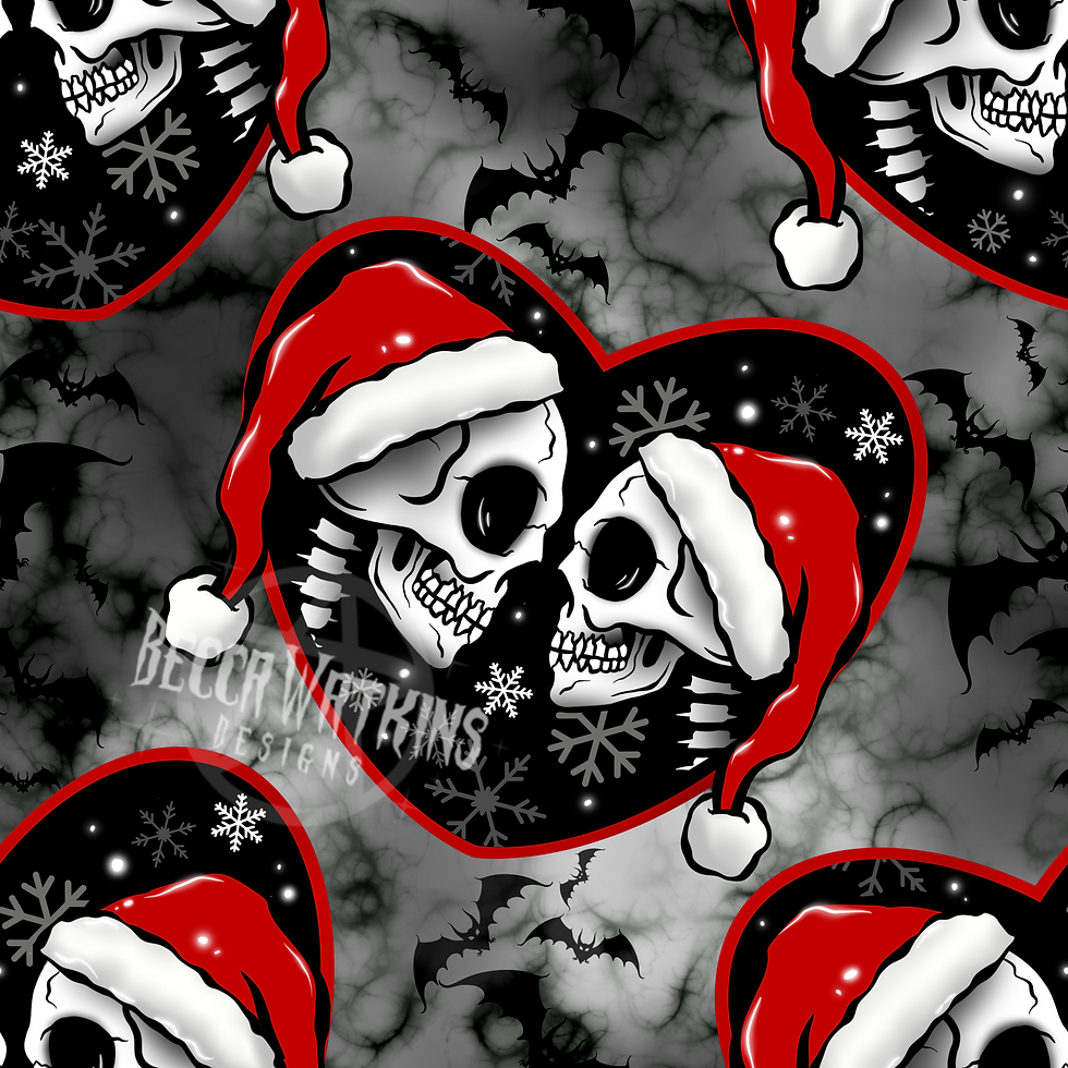 Thumbnail: Xmas Skulls!🖤
