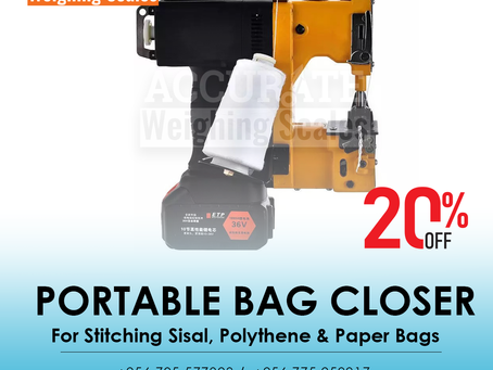 versatile small volume bagging Sewing machine System
