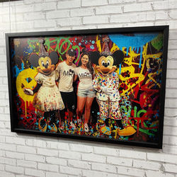 DISNEY - QUADRO 3D 70X50CM