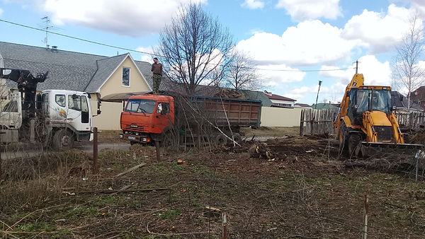Снос горелого дома