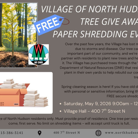 Free Event for Residents - Saturday May 9th