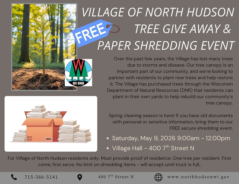 Free Event for Residents - Saturday May 9th