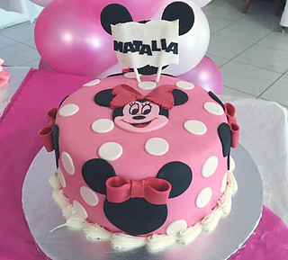 Minnie Mouse Birthday Cake